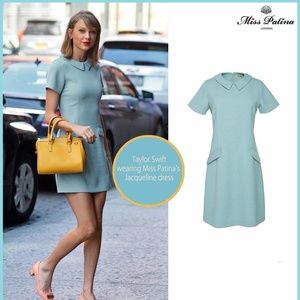 miss patina jacqueline blue dress ASO taylor swift